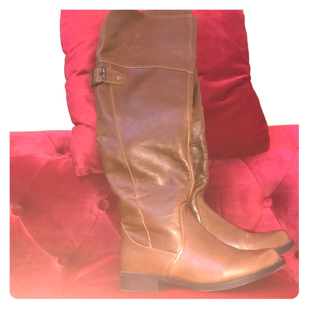 OTK Cognac Riding Boots
